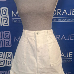 Falda denim Zara