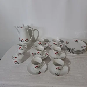 Juego café porcelana
