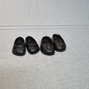 Zapatos Muñeca Famosa Negros