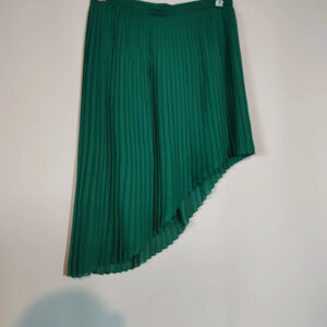 Falda festiva verde