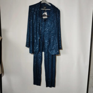 Traje chaqueta pantalón lentejuelas