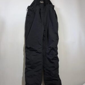 Pantalones de esquí negros con tirantes