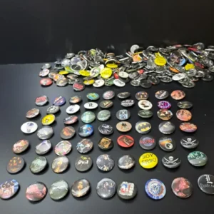 Lote de chapas con imperdible