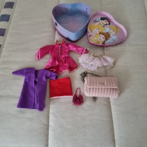 Conjunto ropa muñeca morada