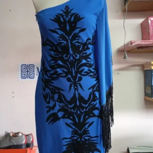 Vestido Valeria Derbais Azul