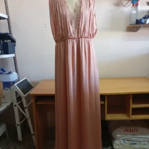 Vestido fiesta largo rosa