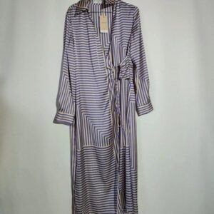 Vestido rayas lazada