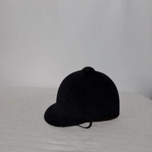 Casco de equitación negro