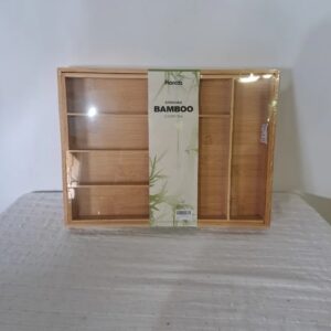 Organizador de cubiertos Harcas Bambú
