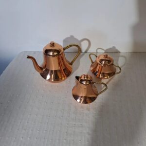 Juego de café de cobre