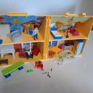 Casa Playmobil con chimenea